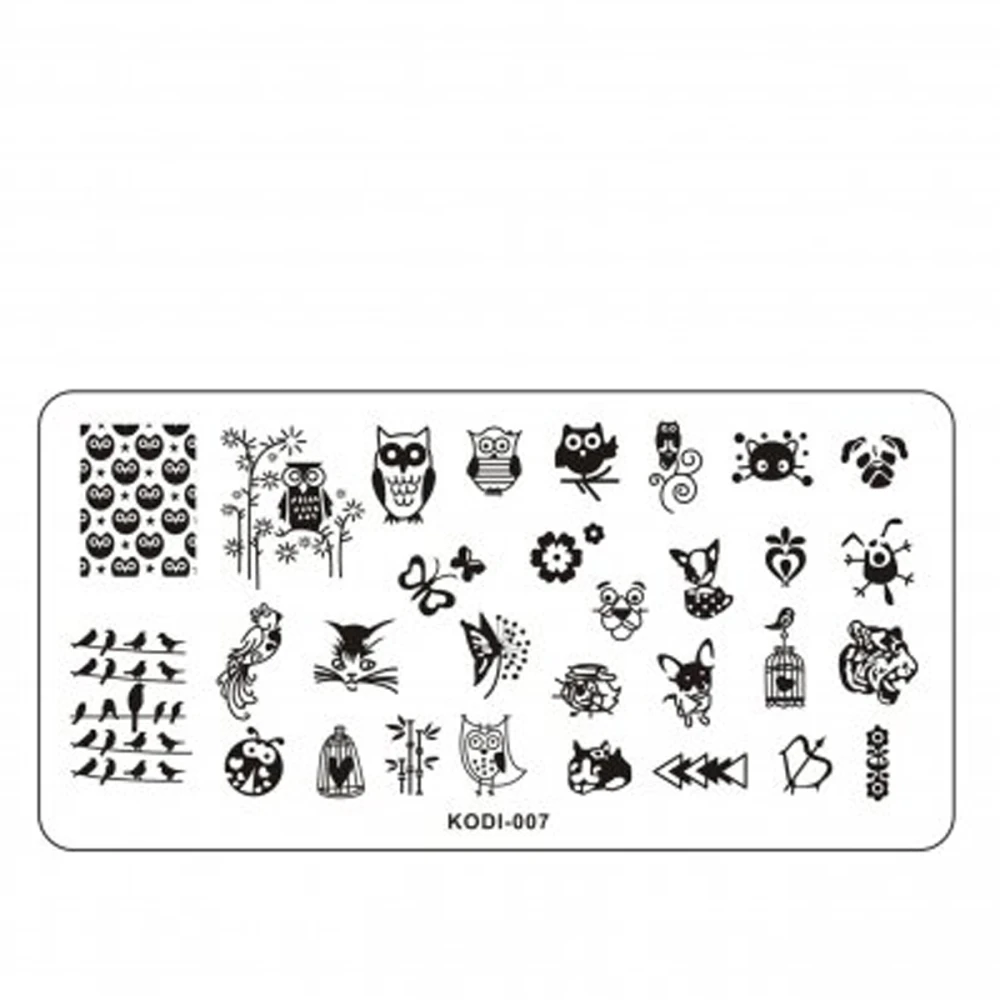 Пластина для стемпінгу KODI -007