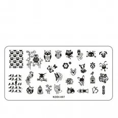 Пластина для стемпінгу KODI -007