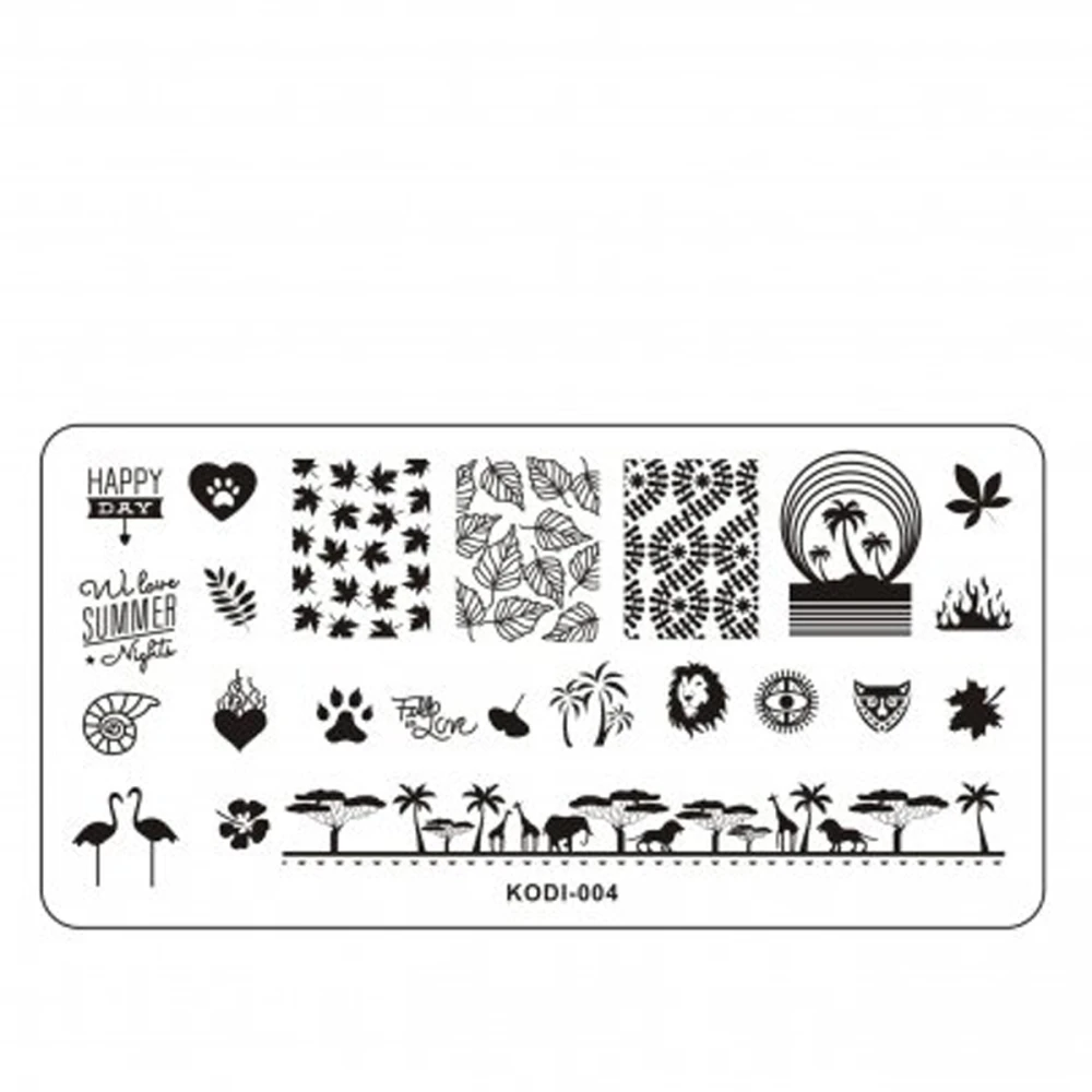 Пластина для стемпінгу KODI -004