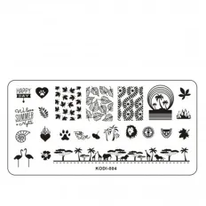 Пластина для стемпінгу KODI -004