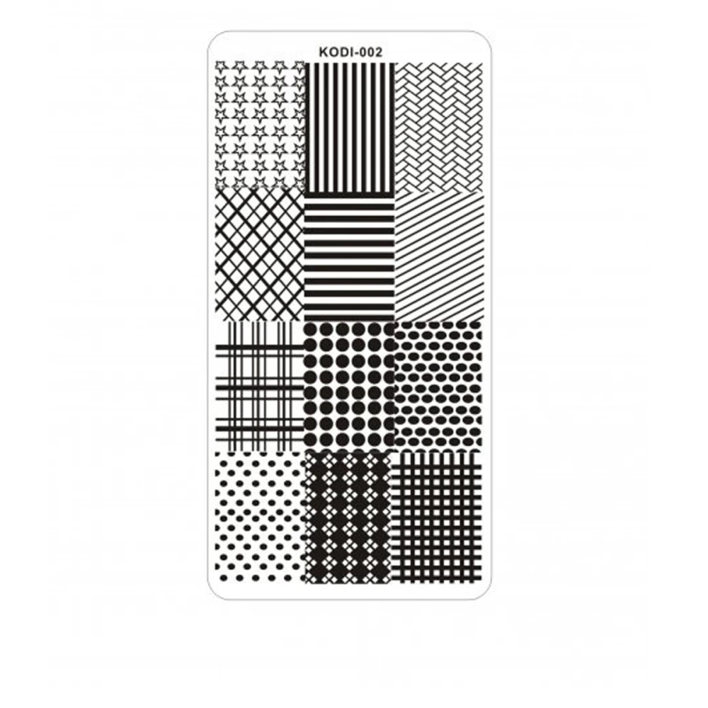 Пластина для стемпінгу KODI -002