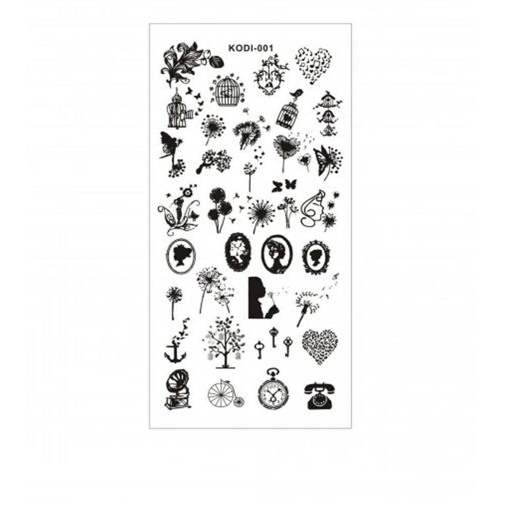 Пластина для стемпінгу KODI -001