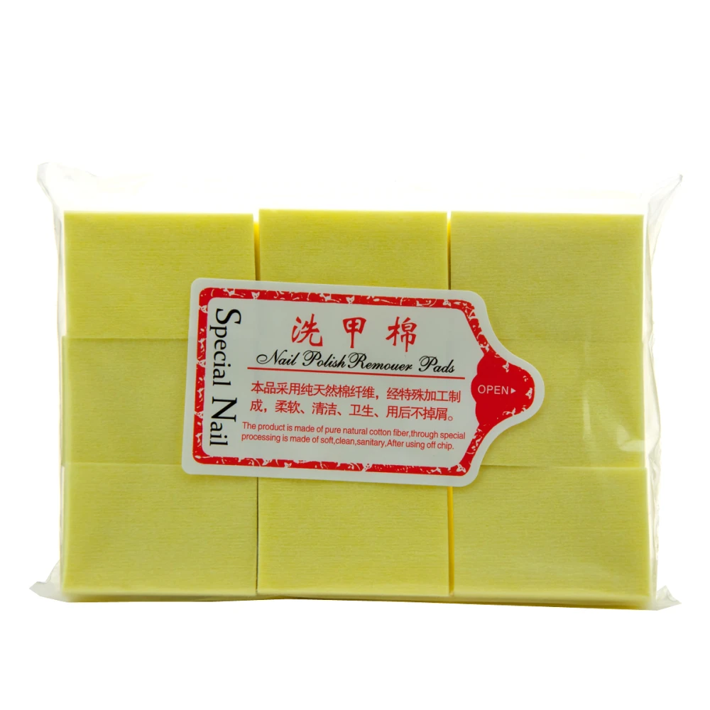 Салфетки безворсовые 6х4 см (Желтая)