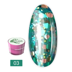 Гель глиттер Play Gel 5гр (03)