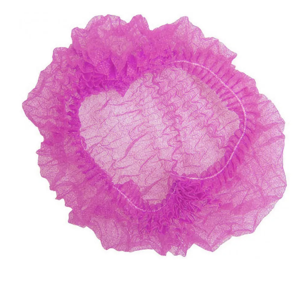 Шапочка Polix на одной резинке 100 шт (Розовая)