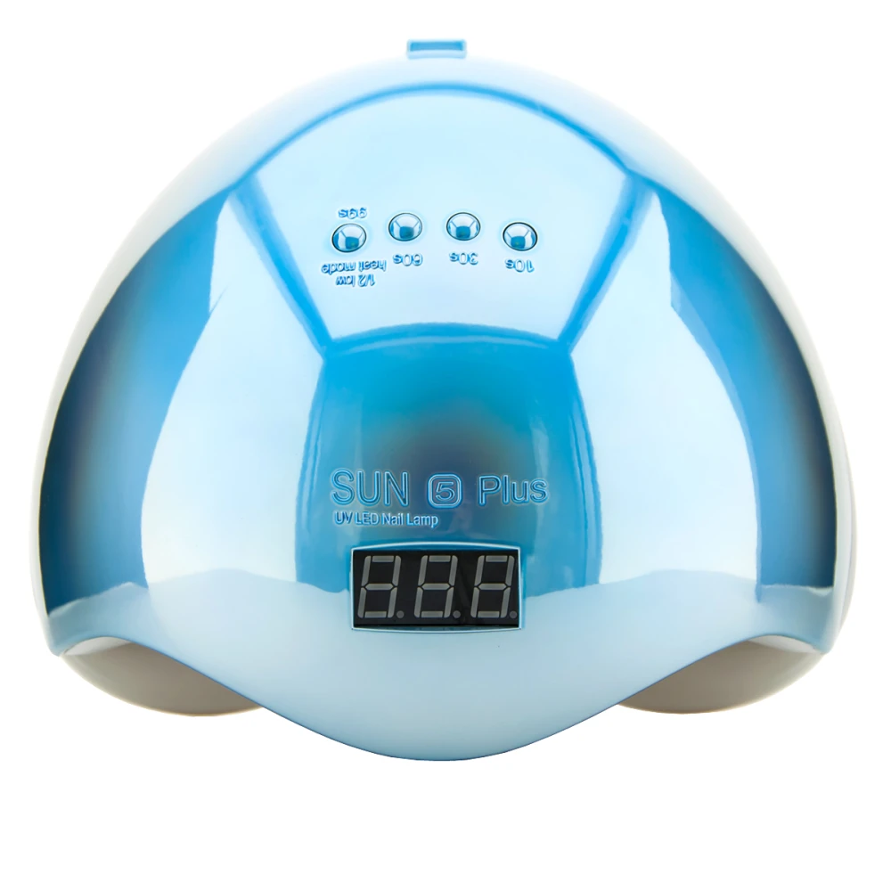 Лампа SUN Plus 5 LED/UV 48 Вт с дисплеем (MIRROR BLUE)