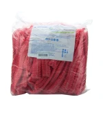 Шапочка Polix подвійна гумка 100 шт (Червоний)