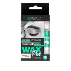 Аппликатор восковый для сверхточной депиляции бровей и лица MAYAMY Normal 4 мл