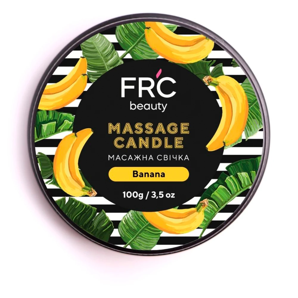Свеча массажная 100 мл (Банан)