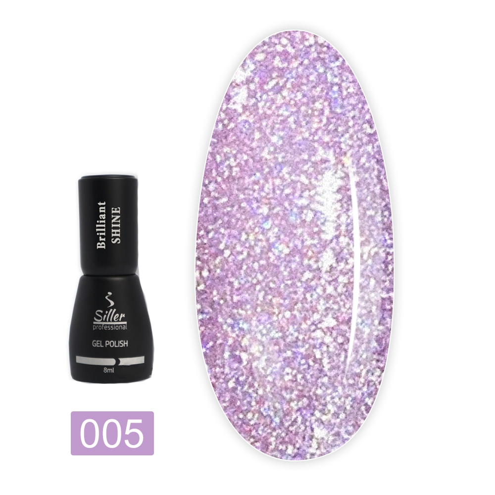 Гель лак Siller Brilliant Shine 8 мл (005)