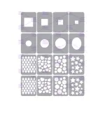 Трафареты для аэрографии DreamNails Omnia