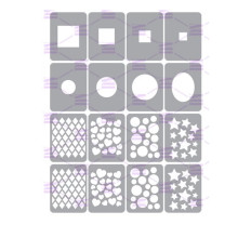 Трафарети для аерографії DreamNails Omnia