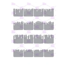 Трафареты для аэрографии DreamNails Omnia (7)