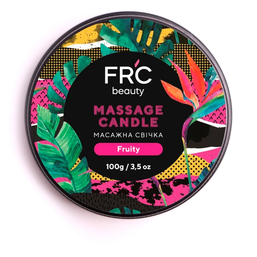 Свеча массажная 100 мл (Frutti (дыня-персик))