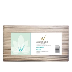 Шпатель дерев'яний ItalWax Full Body 60 шт