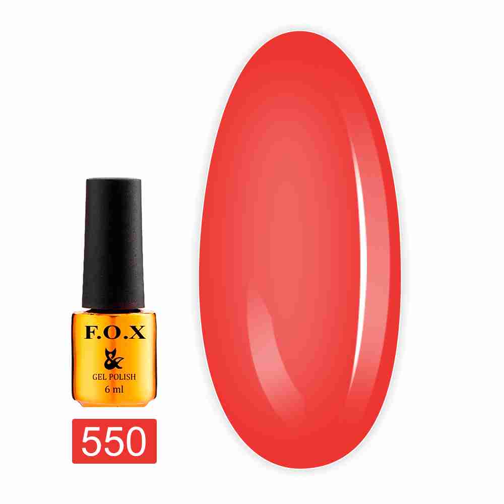 Гель-лак FOX gold Pigment 6 мл (550)