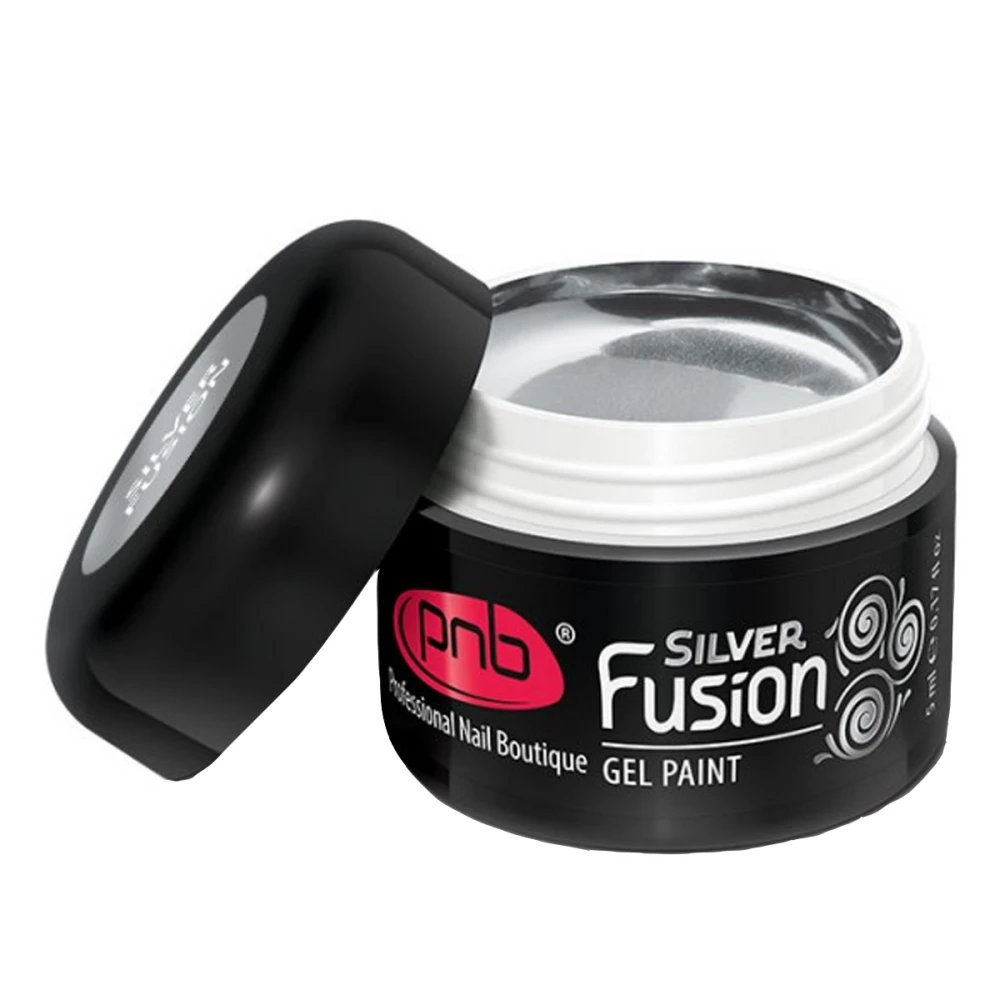 Гель-краска PNB Silver fusion 5 мл