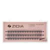 Ресницы ZIDIA Cluster 3 ленты 10D (01*C 10 мм)