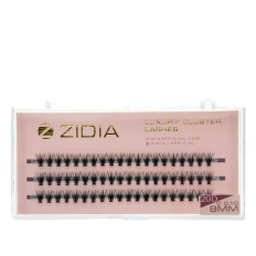 Вії ZIDIA Cluster 3 стрічки 20D (01*C 8 мм)