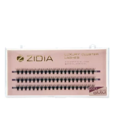 Ресницы ZIDIA Cluster 3 ленты 20D (01*C 8 мм)