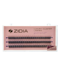 Вії ZIDIA Cluster 3 стрічки 12D (01*C 10 мм)