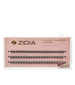 Ресницы ZIDIA Cluster 3 ленты 12D (01*C 6 мм)