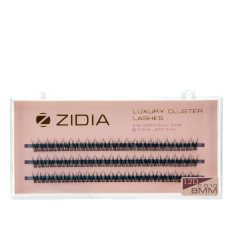 Вії ZIDIA Cluster 3 стрічки 12D (01*C 8 мм)