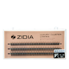 Вії ZIDIA Cluster 3 стрічки 12D (01*C (9.10.11))