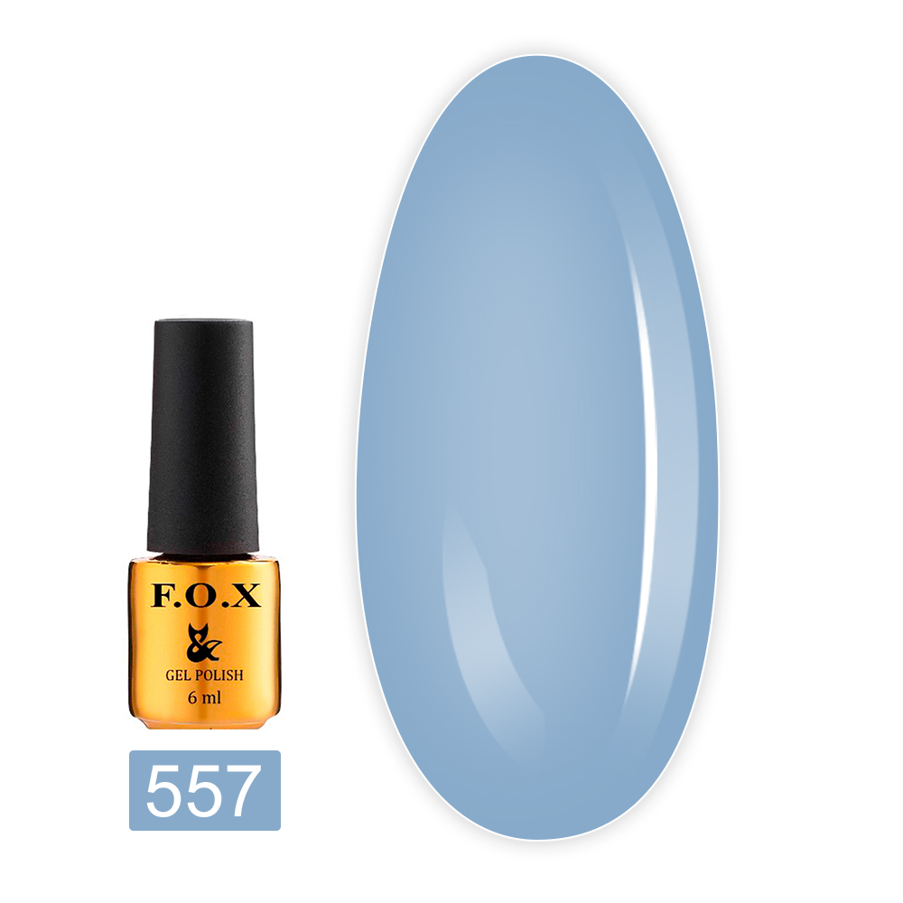 Гель лак FOX Gold Pigment 6 мл (557)