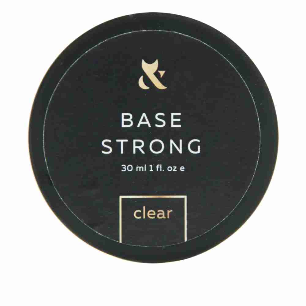 База для гель-лака FOX Base Strong Clear (банка) 30 мл