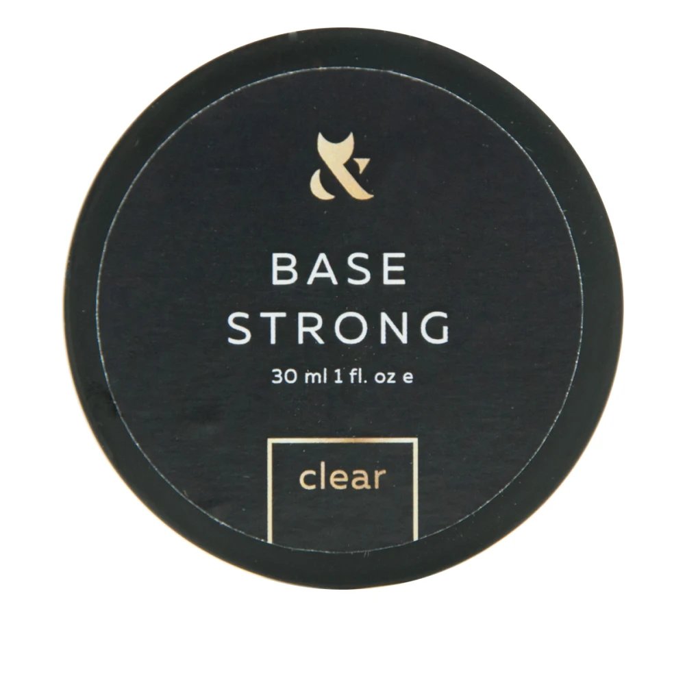 База для гель лака FOX Base Strong Clear (банка) 30 мл