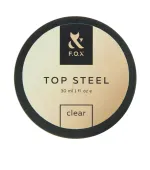 Топ для гель лака FOX Top Steel Clear (банка) 30 мл