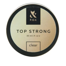Топ для гель лака FOX Top Strong Clear (банка) 30 мл