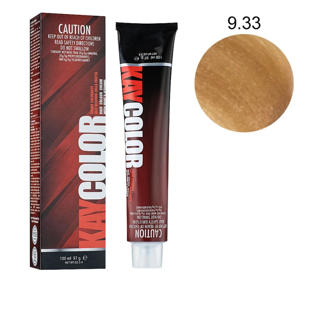 Фарба-крем KayColor для волосся 100 мл (9.33)