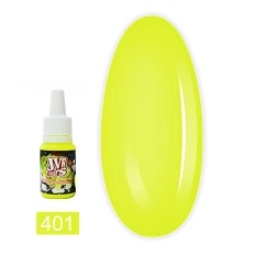 Краска JVR Colours для аэрографии FLUO 10 мл  (401)