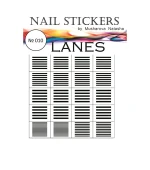 Трафареты-наклейки JVR Colours для nail art