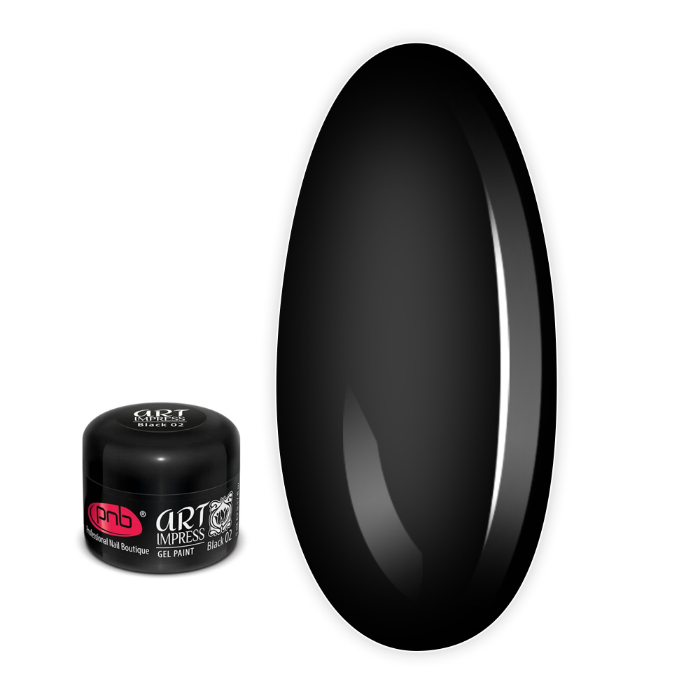 Гель-краска UV/LED Art Impress 5 г (Черная)