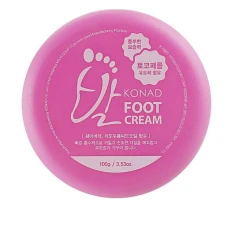 Крем для ніг KONAD з маслом ши та екстрактом бамбука 100 г
