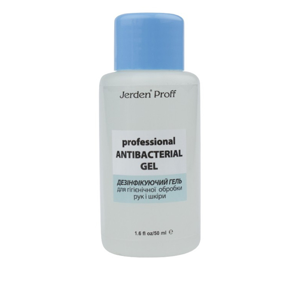 Гель дезинфицирующий для рук и кожи Jerden Proff Antibacterial 50 мл