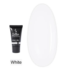 Полігель моделюючий Siller Poly Gel 30 мл (White)