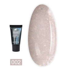 Полігель, що моделює з гліттером Siller Poly Gel with Glitter 30 мл (002)