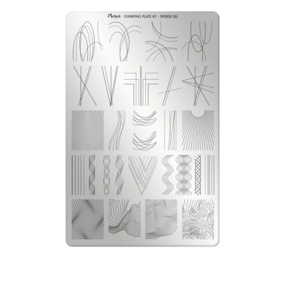 Пластины для стемпинга Moyra (87 Spider Gel)