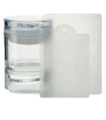 Набір для стемпінгу двосторонній з камінням (штамп+скребок)