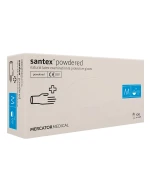 Перчатки латексные Nitrylex припудренные Santex  100 шт (M)
