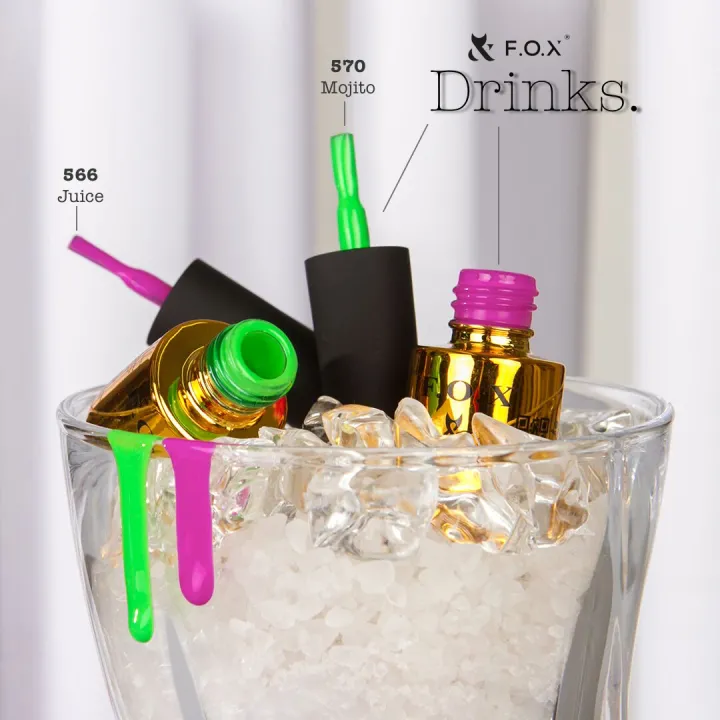 Гель лак FOX gold Pigment 6 мл (570)