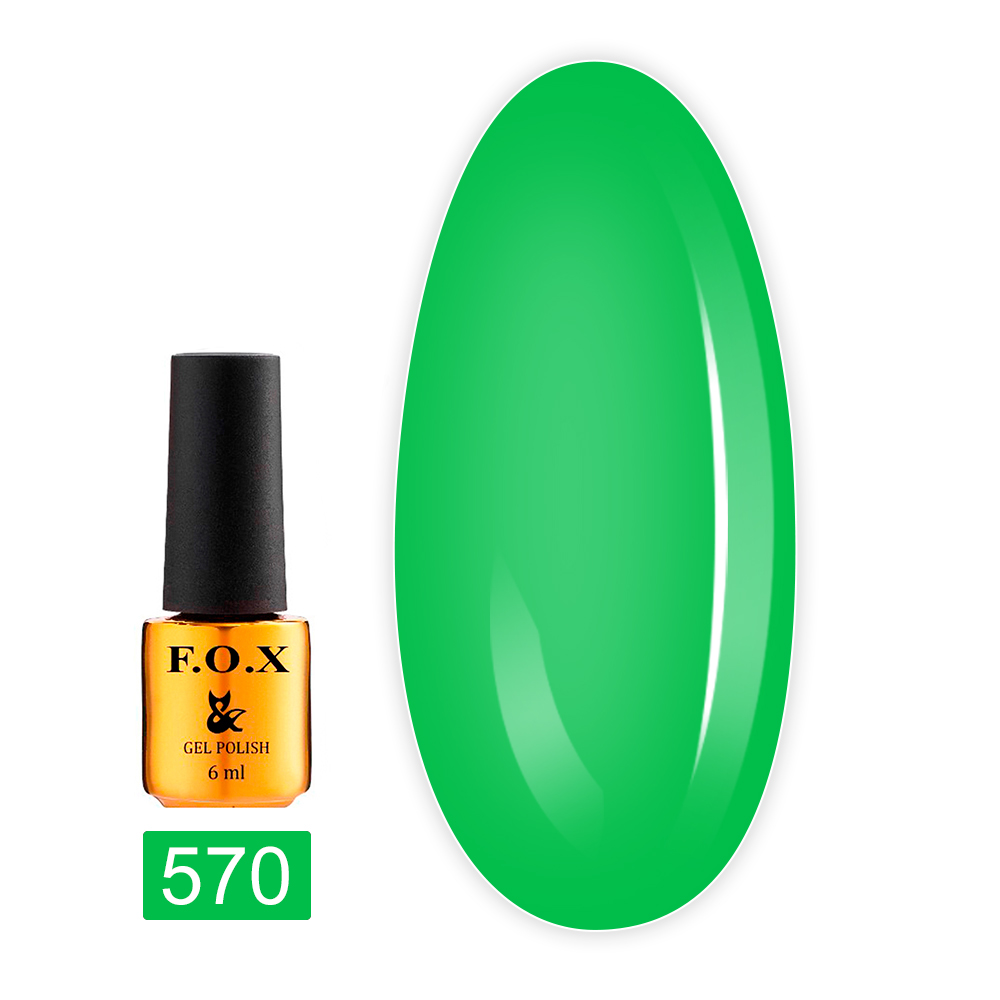Гель лак FOX gold Pigment 6 мл (570)