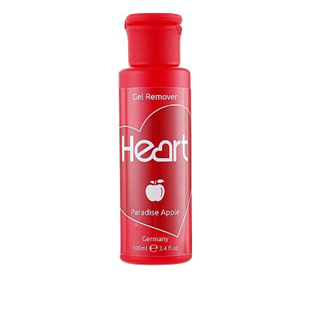 Жидкость для снятия гель лака HEART Gel Remover 100 мл (Райское яблоко)