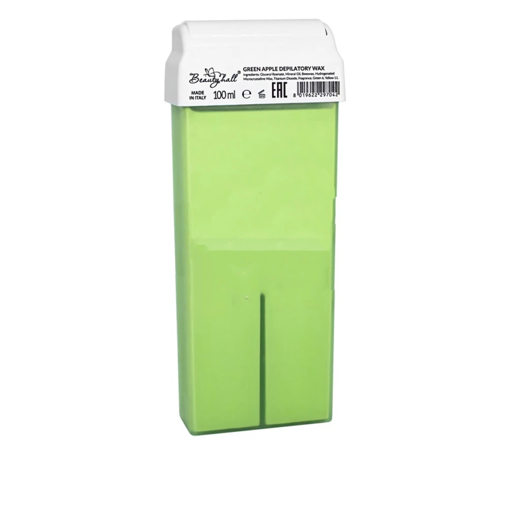 Воск в кассете Beauty hall Green Apple 100 мл