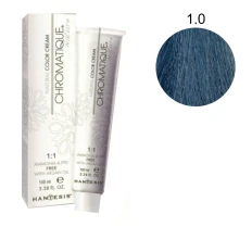 Фарба-крем без аміачної Hantesis Chromatique Nature 100 мл (1-0)