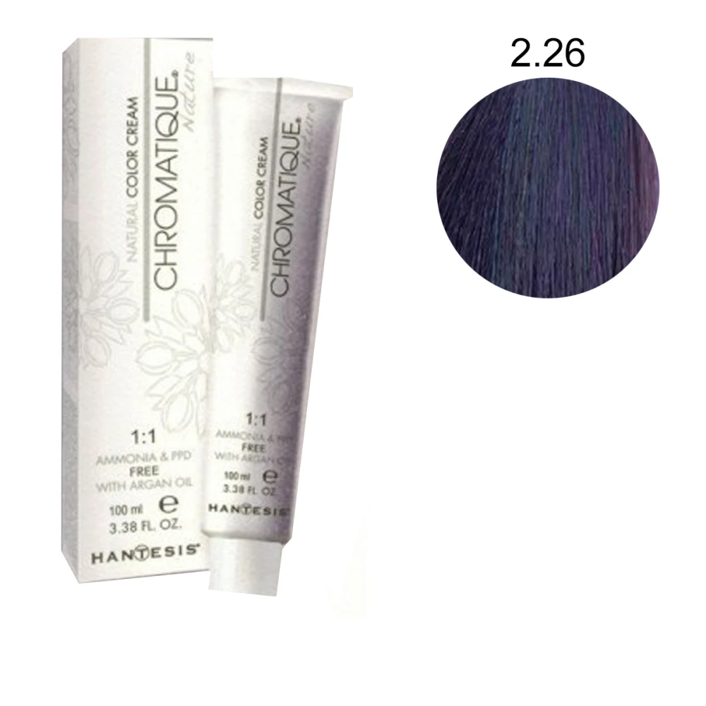 Краска-крем без аммиачная Hantesis Chromatique Nature 100 мл (2-26)